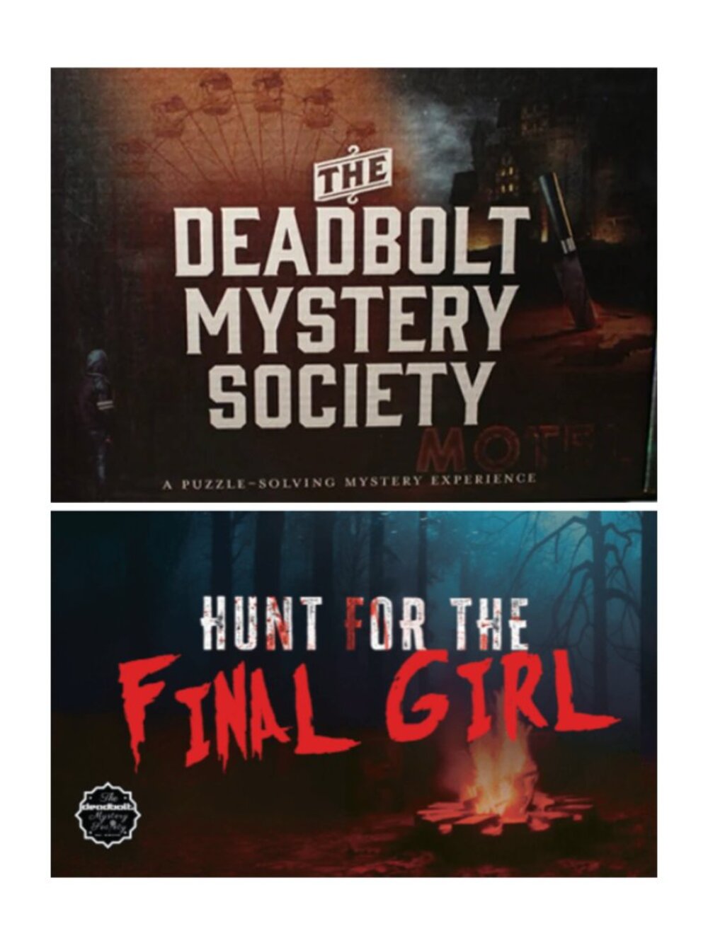 The Deadbolt Mystery Society Puzzle Box Set (Hunt For The Final Girl) - Picture 3 of 7